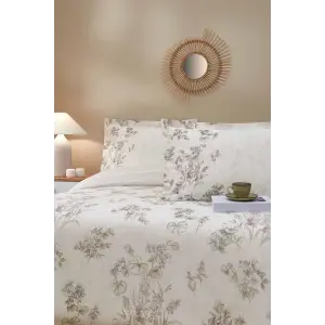 Özdilek Çift Kişilik Ranforce Nev Takımı Fiolett Yeşil