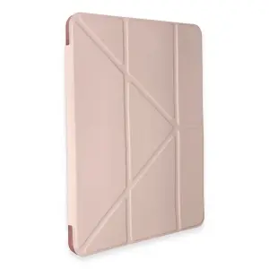 Pad 6 Kılıf Kalemlikli Mars Tablet Kılıfı - Rose Gold