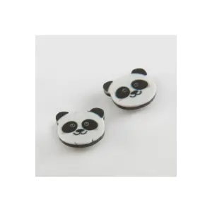 Panda Mıknatıslı Plastik Çocuk Küpesi