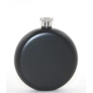 Paslanmaz Çelik Yuvarlak 5 Oz Tekli Matara Alk2678