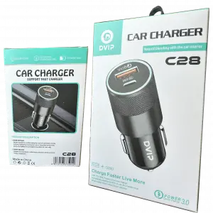 PD 20W + QC3.0 USB Hızlı Araç Şarj Başlığı Dvip C28