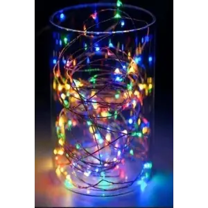 Pilli Dekoratif Peri Led Işık 3 Metre (RGB) Gaming Aydınlatma