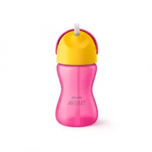 Pipetli Bardak 300 ml Kız