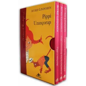 Pippi Uzunçorap Serisi Kutulu Özel Set (3  - Ciltli)