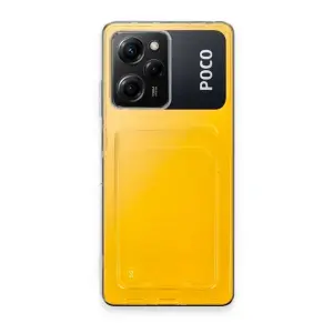Po X5 Pro 5g Kılıf Kart Şeffaf  - Şeffaf