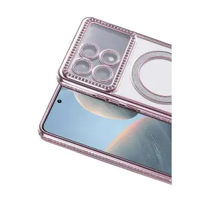Po X6 Pro Joke Simli Magneticsafe Kılıf - Pembe
