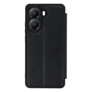 Po X7 Pro Kılıf Flip Cover - Siyah