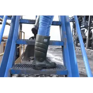 Pollyboot Vega 41 Numara Çelik Blu Çizme Poliüratan
