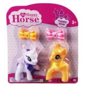 - PONY 2 Lİ FİGÜR SET TOKALI KARTELA - 1 ADET
