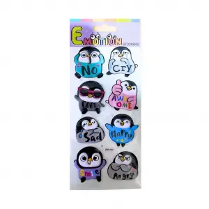 Puffy Stickers Penguen
