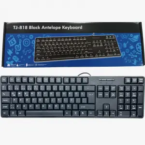 Q Usb Siyah Standart Klavye TJ-818