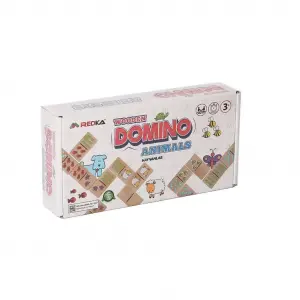 RD5648 Ahşap Domino Animals -