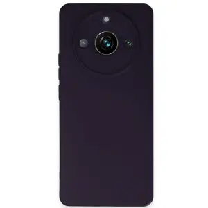 Realme 11 Pro Kılıf Nano İçi Kadife Silikon - Mor