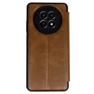 Realme 12 5g Kılıf Flip Cover - Taba