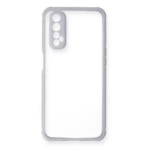 Realme 7 Kılıf Miami Şeffaf  - Lila
