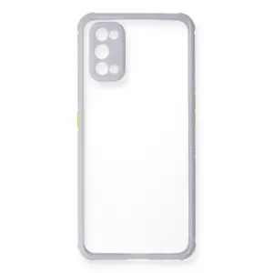 Realme 7 Pro Kılıf Miami Şeffaf  - Lila