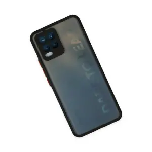 Realme 8 Kılıf Montreal  Kapak - Siyah