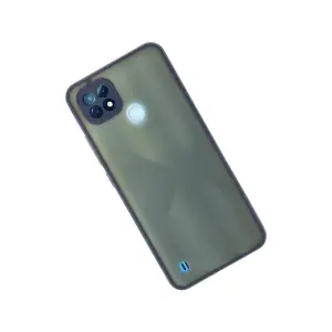 Realme C21 Kılıf Montreal  Kapak - Lacivert