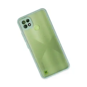 Realme C21 Kılıf Montreal  Kapak - Turkuaz