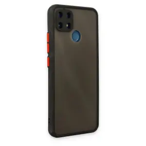 Realme C25 Kılıf Montreal  Kapak - Siyah