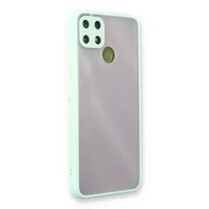 Realme C25 Kılıf Montreal  Kapak - Turkuaz