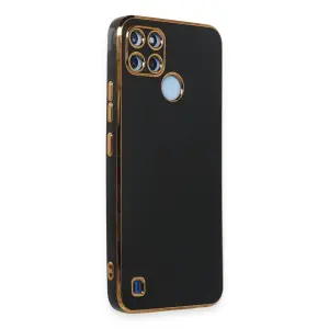 Realme C25y Kılıf Volet  - Siyah