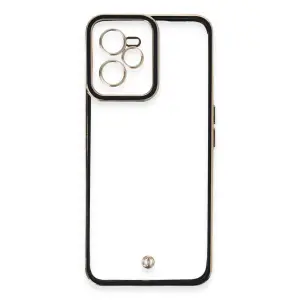 Realme C35 Kılıf Liva Lens  - Siyah