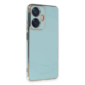 Realme C55 Kılıf Volet  - Açık Yeşil
