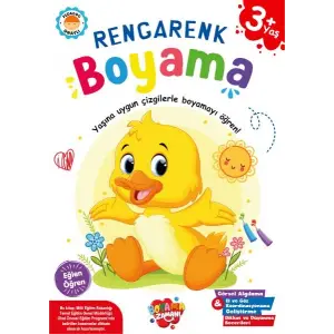 Rengarenk Boyama 3 Yaş