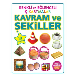 Renkli ve Eğlenceli Çıkartmalar Kram ve Şekiller