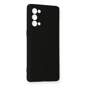 Reno 5 Kılıf Nano İçi Kadife  - Siyah