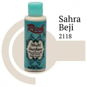 Riculti Surface 2118 Sahra Beji Akrilik Boya 120 cc