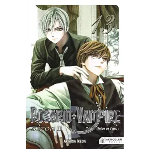 Rosario + Vampire - Tılsımlı Kolye ve Vampir Cilt 13