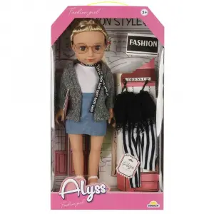 S00004286 ALYSS GÜNLÜK KIYAFET MODA BEBEKLERİ -SUN