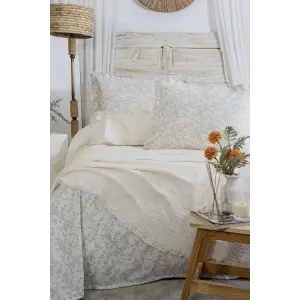 Şaheser Home Collection Müslin Yatak Örtüsü Çift Kişilik Pamela