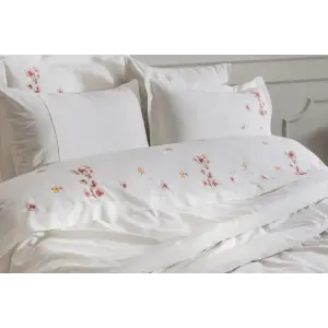 Şaheser Home Collection Nakışlı Çift Kişilik Nev Takımı Amber