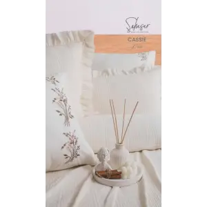 Şaheser Home Collection Yatak Örtüsü Çift Kişilik Cassie