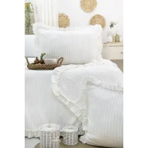 Şaheser Home Collection Yatak Örtüsü Çift Kişilik Marta