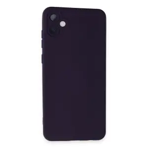 Samsung Galaxy A05 Kılıf Nano İçi Kadife Silikon - Mor