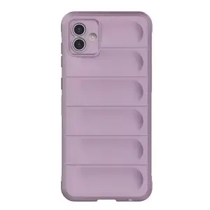 Samsung Galaxy A05 Kılıf Optimum Silikon - Mor