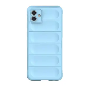 Samsung Galaxy A05 Kılıf Optimum Silikon - Sky Blue