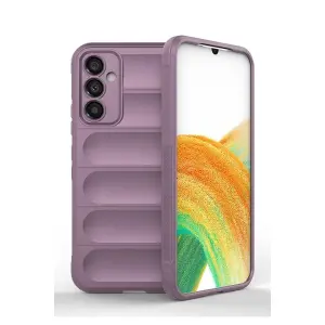 Samsung Galaxy A25 5g Kılıf Optimum Silikon - Mor