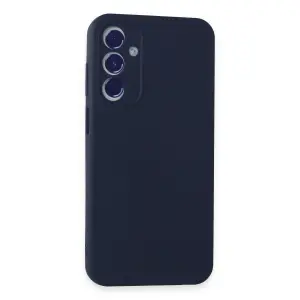Samsung Galaxy A35 5g Kılıf First Silikon - Lacivert