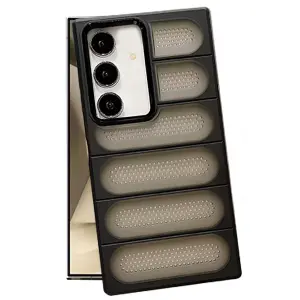 Samsung Galaxy S24 Plus Kılıf Airmax Silikon Kapak - Siyah