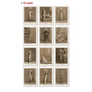 Sanat Kartpostal Seti (12li)