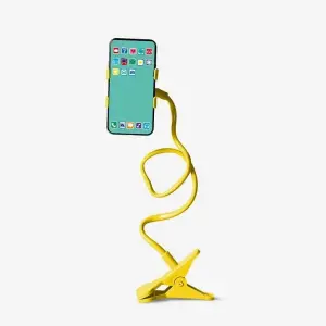 Sarı Renk Akrobat Telefon Tutucu Oynar Başlıklı