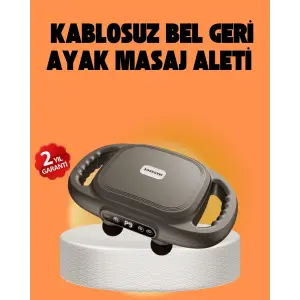 Şarjlı 6 Başlıklı Masaj Tabancası 2000 mAh Sessiz Güçlü Motor