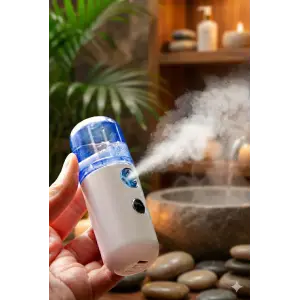 Şarjlı Mini Yüz Nemlendirici Dezenfektan  Mist Sprayer