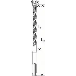 SDS PLUS-1 8X210 Matkap Ucu