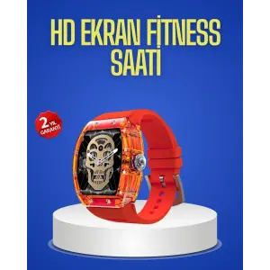 Şeffaf Tasarımlı Akıllı Saat Dokunmatik Ekranlı